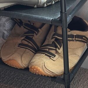 Tommy Hilfiger Beige Sneakers with Black Accents